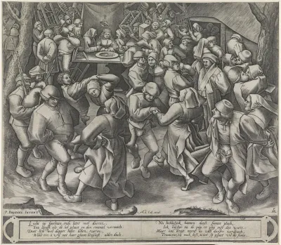 Dans op boerenbruiloft