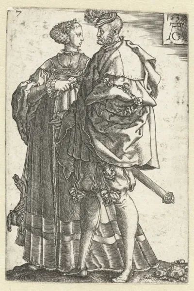 Dansend paar no. 7