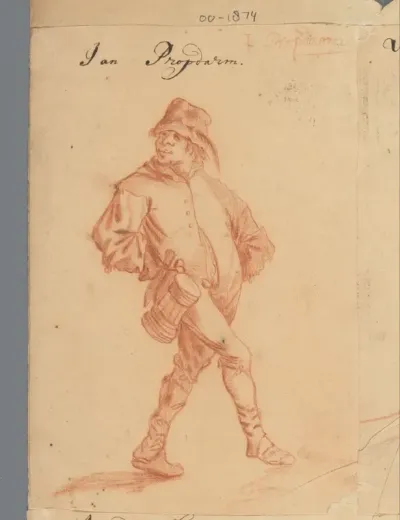 Dansende boer