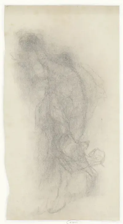 Dansende figuur, naar links