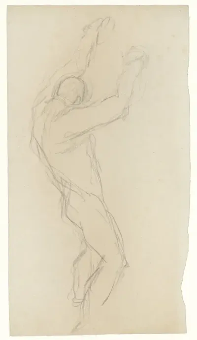 Dansende figuur, naar rechts