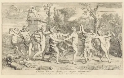 Dansende nimfen