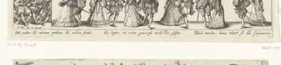 Dansende paren op een bal