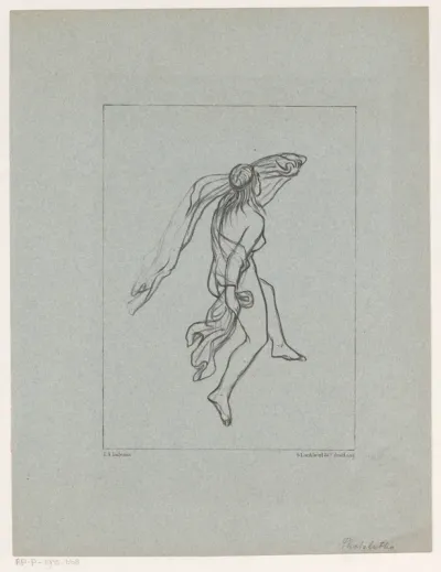 Dansende vrouw
