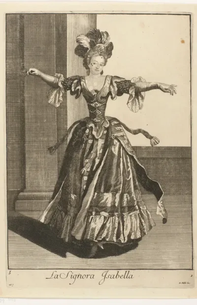 Dansende vrouw