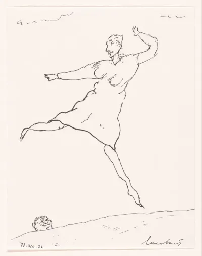 Dansende vrouw