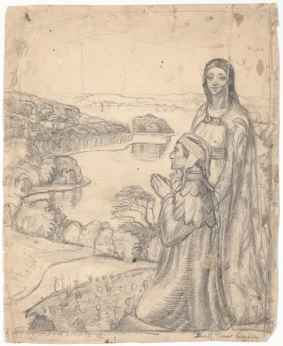 Dante og Beatrice i Paradis