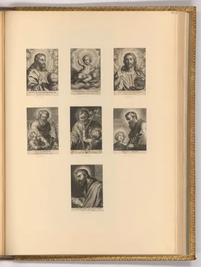 Das Christkind als Salvator Mundi; Heilige