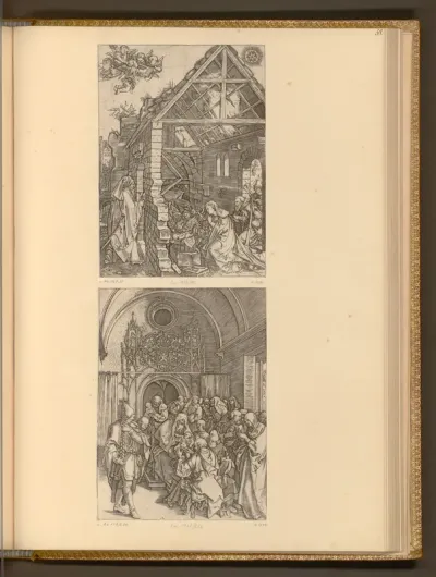 Das Marienleben: Die Geburt Christi; Die Beschneidung Christi