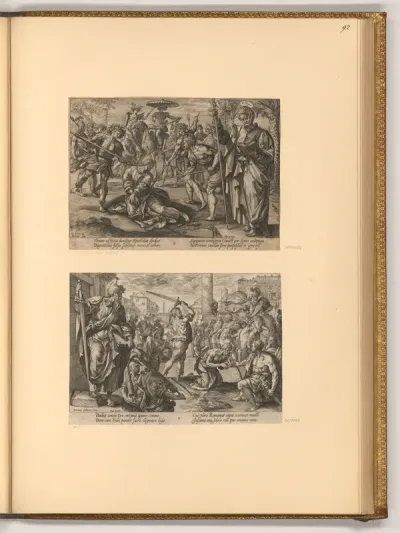 Das Martyrium des hl .Thomas; Das Martyrium des hl. Paulus