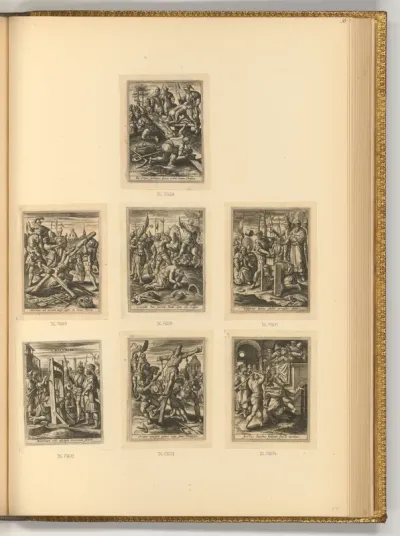 Das Martyrium von Christus, dem Hlg. Paulus und der 12 Apostel