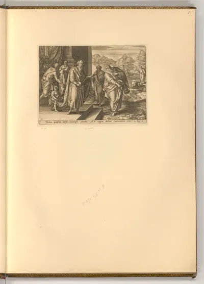 Das Treffen von Ahab und Elijah