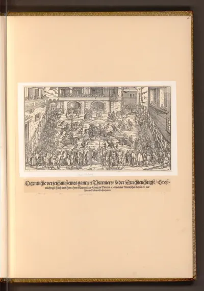 Das Turnier Kaiser Maximilians II. in Wien 1565