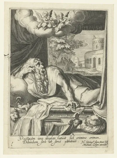 David als berouwvolle zondaar