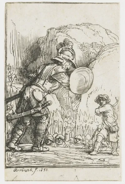 David and Goliath