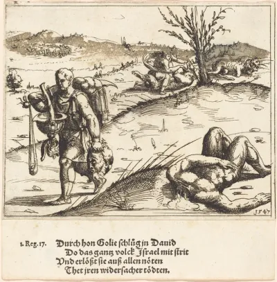 David Beheads Goliath