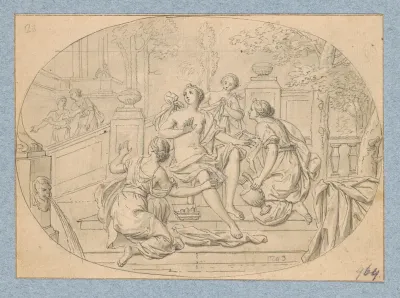David en Bathseba (in doos met 43 tekeningen)