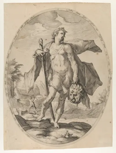 David, from "Heroes and Heroines of the Old Testament"