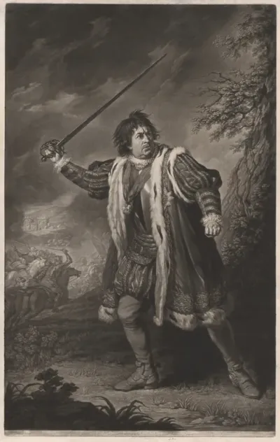 David Garrick in the Role of Richard III