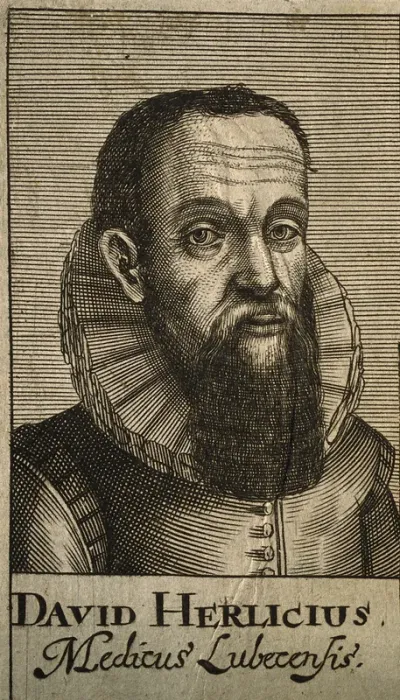 David Herlitz. Line engraving, 1688