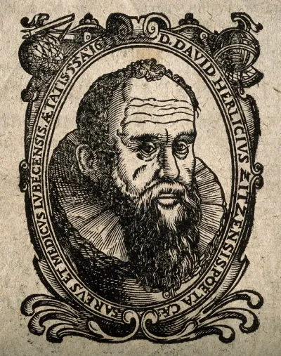David Herlitz. Line engraving (or woodcut?)