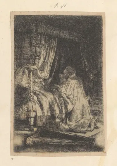 David in gebed