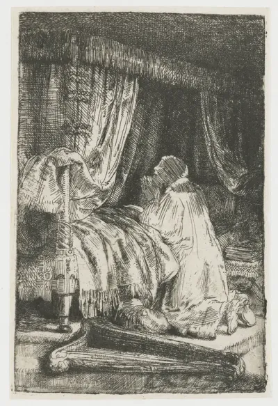 David in gebed