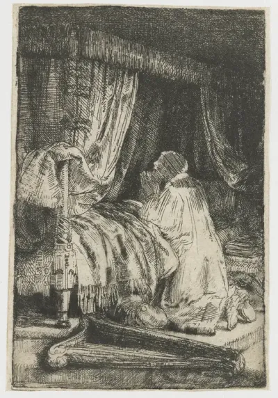 David in Prayer