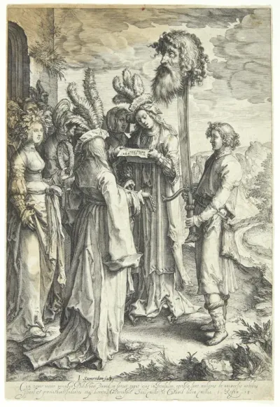 David med Goliats hoved