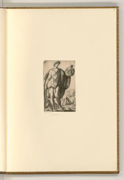David mit dem Haupt des Goliath