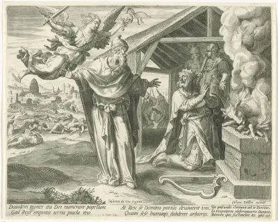 David offert aan God