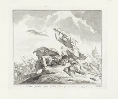 David onthoofdt Goliat