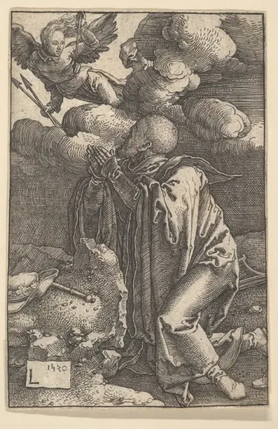 David Praying