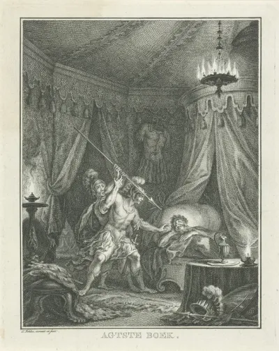 David spaart Sauls leven op de Chachila