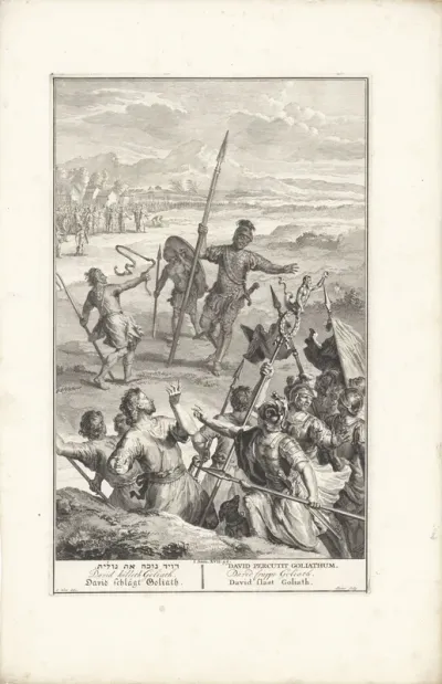 David verslaat Goliath