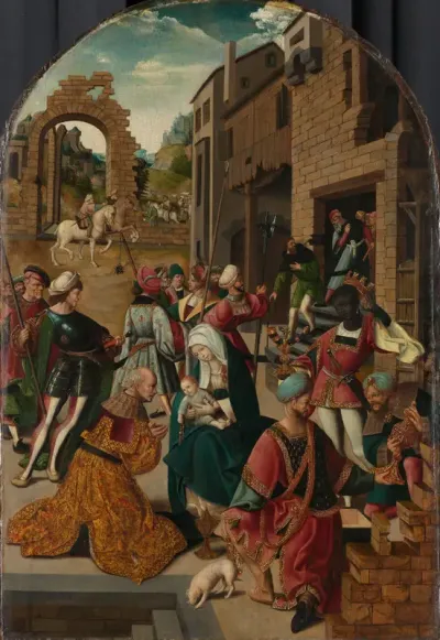 De aanbidding der koningen