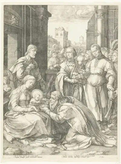 De aanbidding der koningen