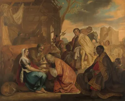 De aanbidding der koningen