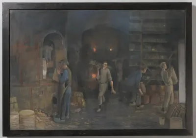 De aardewerkfabriek 'Goedewagen' te Gouda: de ovens