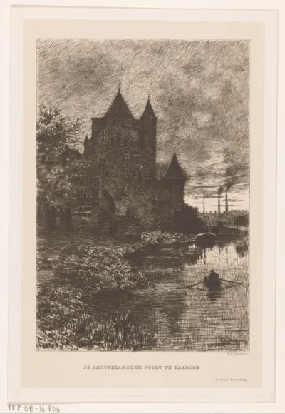 De Amsterdamsche Poort te Haarlem