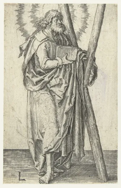 De apostel Andreas