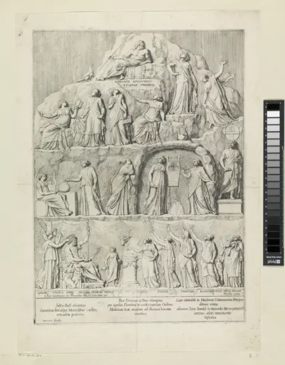 De apotheose van Homerus