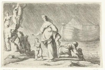 De ark van Noach en de Zondvloed