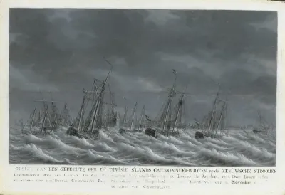De Bataafse vloot voor Veere, 1800
