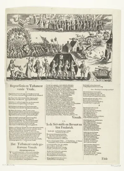 De begrafenis van de vrede, 1665
