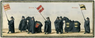 De begrafenisstoet van Frederik Hendrik, plaat nr. 15