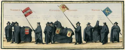 De begrafenisstoet van Frederik Hendrik, plaat nr. 17