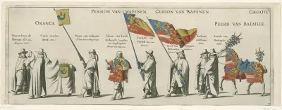 De begrafenisstoet van Frederik Hendrik (plaat nr. 18), 1647
