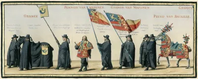 De begrafenisstoet van Frederik Hendrik, plaat nr. 18