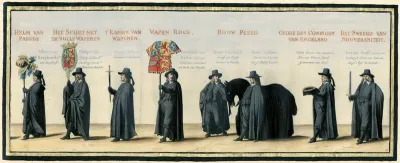 De begrafenisstoet van Frederik Hendrik, plaat nr. 20